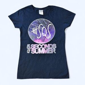 Black 5 Seconds of Summer Shirt!